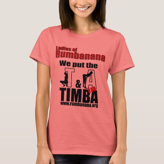 T-shirt LadiesofRumbanana (Devant)