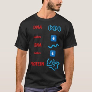 T-shirt L'ADN fait de l'ARN une protéine de biologie cellu
