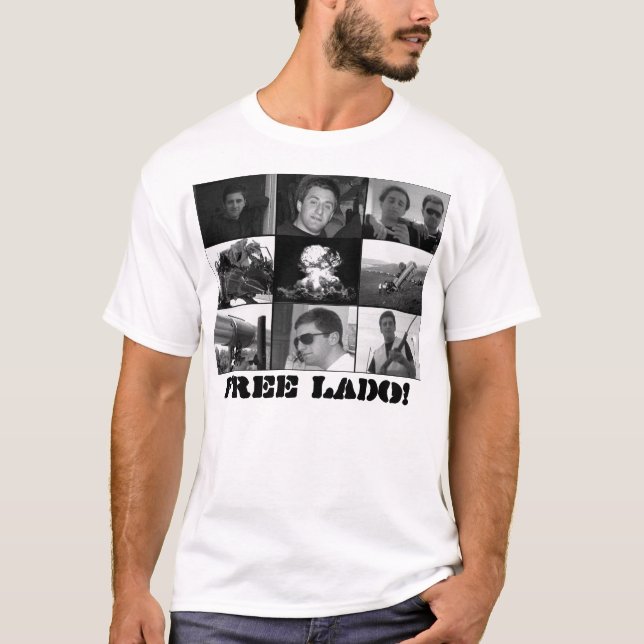 T-shirt lado libre 2 B&W (Devant)