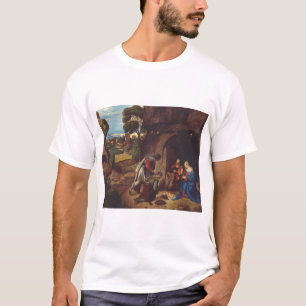 T-shirt L'Adoration des bergers par Giorgione