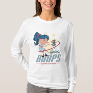 T-shirt L'adulte de cercles d'alphabet et badinent tous