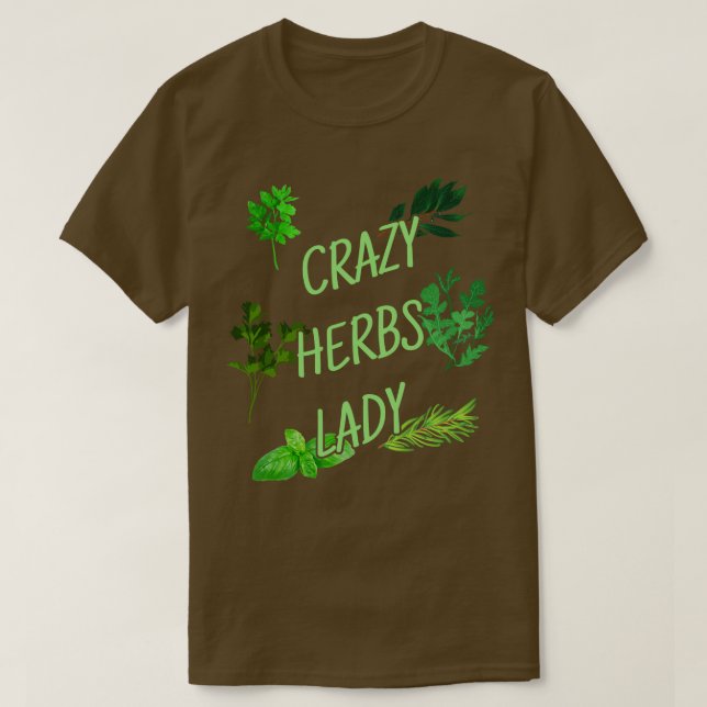 T-shirt Lady 1 aux herbes folles (Design devant)