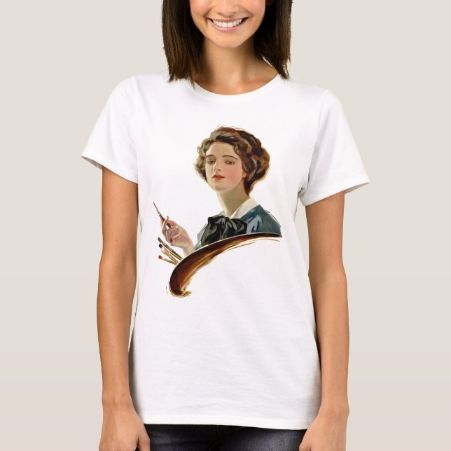 T-shirt Lady Artist (Devant)