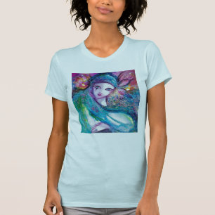 T-shirt LADY BLUE MASK Venetian Masquerade Party