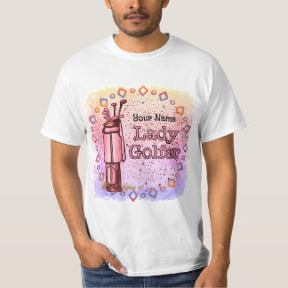 T-shirt Lady Golfer