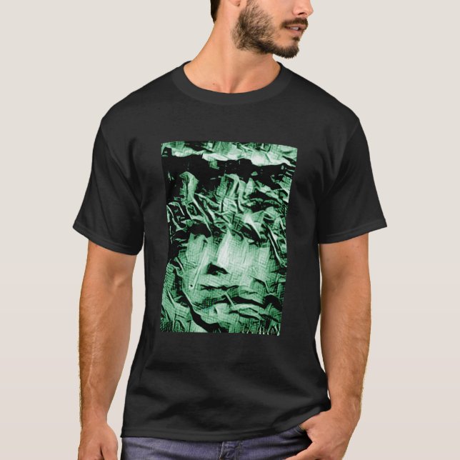 T-shirt Lady Liberty sur Mars (Devant)