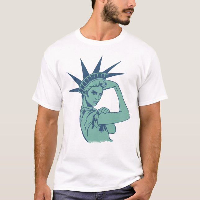 T-shirt Lady Liberty Tee (Devant)