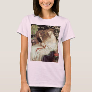 T-shirt Lady Lilith de Rossetti, Portrait Victorien Antiqu