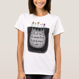 T-shirt Lady Macbeth cite Shakespeare Literary Graphic