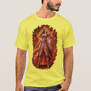 T-Shirt Lady Rosaline Guerrière Fantastique Radieu