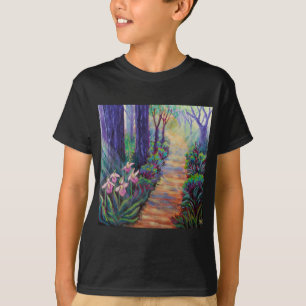 T-shirt Lady Slippers on the Path