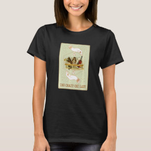 T-shirt Lady Tarot, Chat fou
