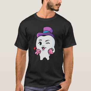 T-shirt Lady Tooth Dental Assistant Orthodontiste Dentiste