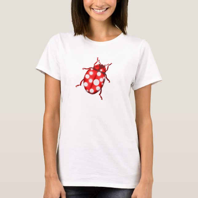 T-shirt Ladybird Lady Bug Gardening Cadeaux (Devant)