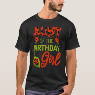 T-shirt Ladybug Anniversaire Tante De L'Anniversaire Anniv