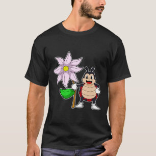 T-shirt Ladybug avec Flower.PNG