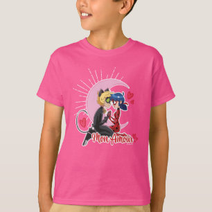 T-shirt Ladybug & Cat Noir   Mon Amour