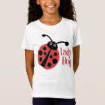 T-Shirt Ladybug Cute Animal Print<br><div class="desc">Cette conception comporte une coccinelle rouge mignonne pour vous faire sourire.</div>