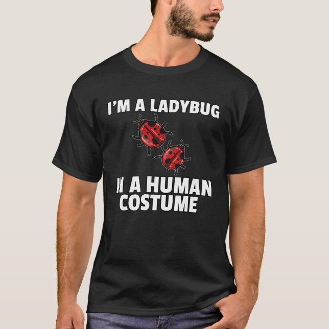 T-shirt Ladybug Lady Bug Entomologie Pour Entomologiste (Devant)