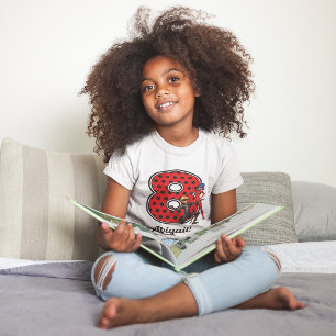 T-Shirt Ladybug Miraculeux et Cat Noir 8e anniversaire