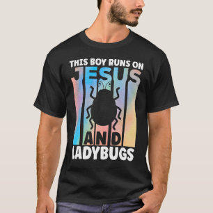 T-shirt Ladybug Outfit Insect for Ladybugs Loys for Boys