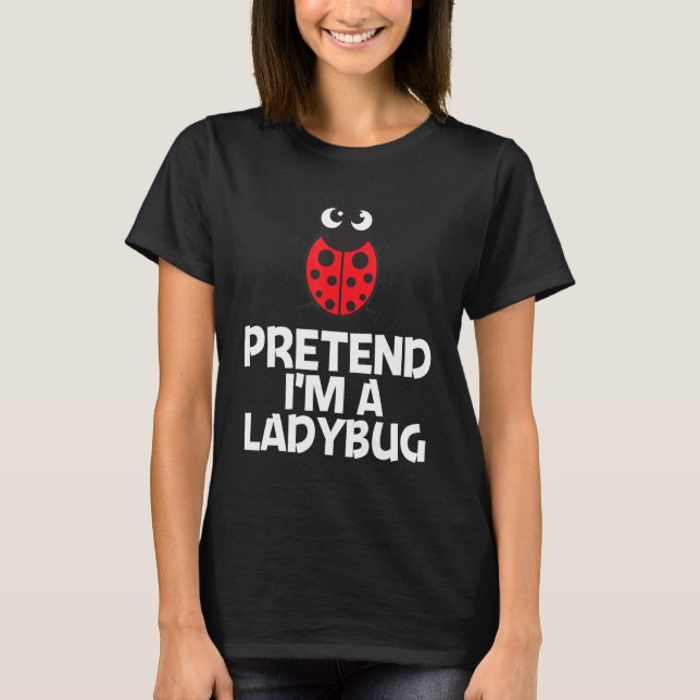 T-shirt Ladybug Pour Hommes Femmes Ladybird Beetle Insect  (Devant)
