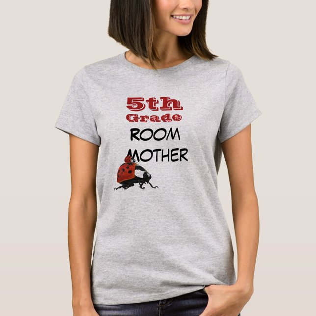 T-shirt Ladybug Thématique Salle d'école Mère (Créateur téléchargé)