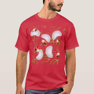 T-shirt Ladybugs Vol parmi les Feuilles