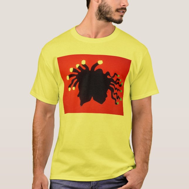 T-SHIRT LADYELLOWRASTA (Devant)
