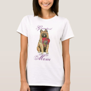 T-shirt Laekenois Heart Mom
