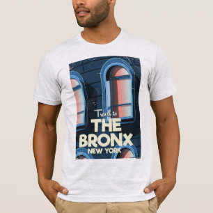 T-shirt L'affiche de voyage de Bronx New York City