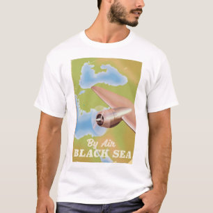 T-shirt L'affiche de voyage en mer Noire