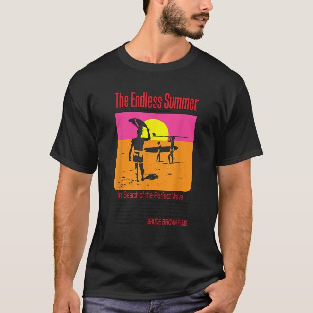 T-shirt L'affiche du film original d'été (Devant)