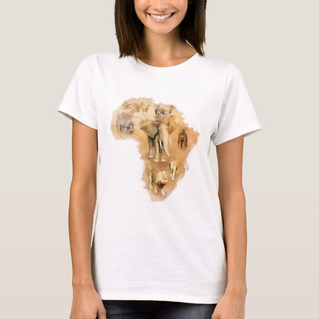 T-shirt L'Afrique (Devant)