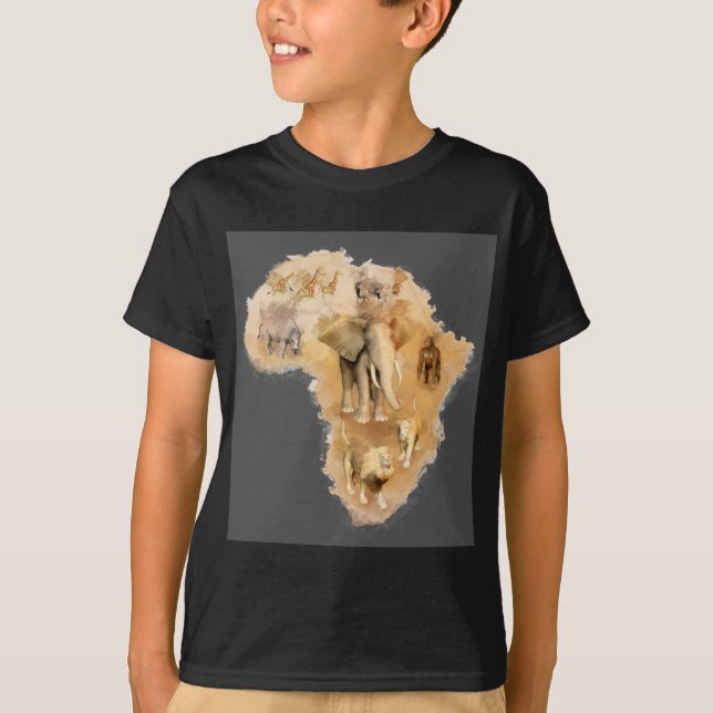 T-shirt L'Afrique (Devant)