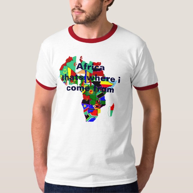 T-SHIRT L'AFRIQUE (Devant)