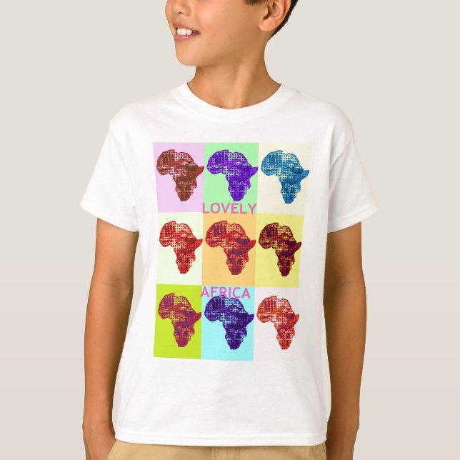 T-SHIRT L'AFRIQUE AMOUREUSE (Devant)