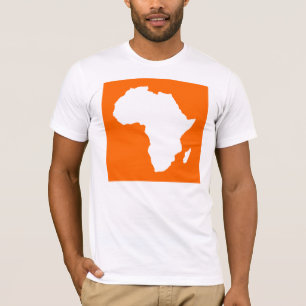 T-shirt L'Afrique Audacieuse Tangerine