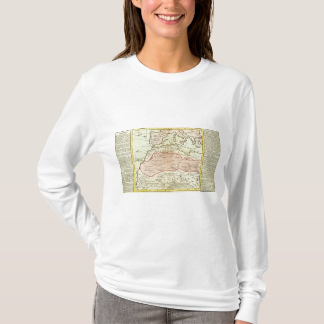T-shirt L'Afrique du Nord 2 (Devant)