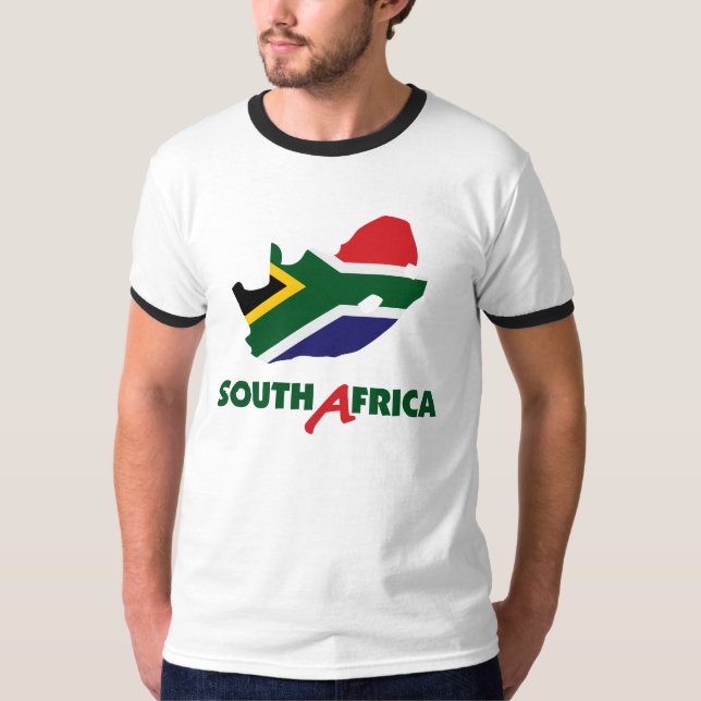 T-shirt L'Afrique du Sud (Devant)