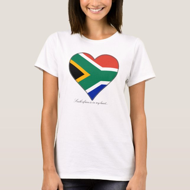 T-SHIRT L'AFRIQUE DU SUD (Devant)