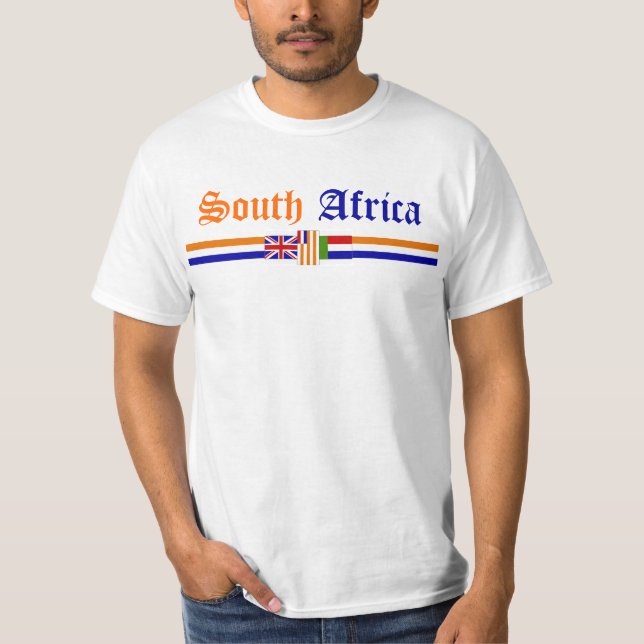 T-shirt L'Afrique du Sud (Devant)
