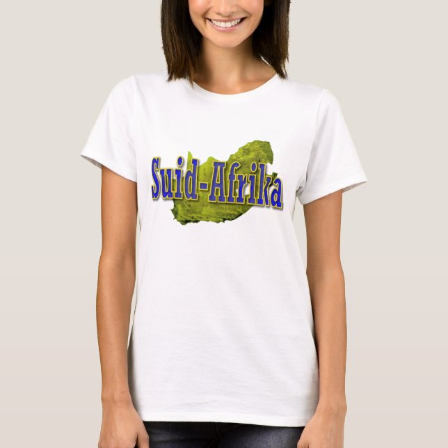 T-shirt L'Afrique du Sud (Devant)