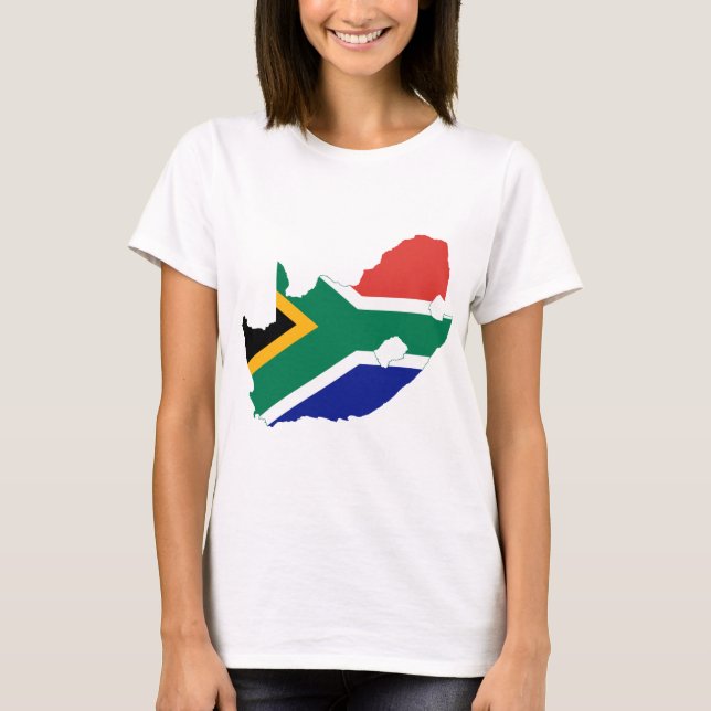 T-shirt L'Afrique du Sud ZA (Devant)