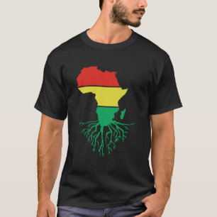 T-shirt L'Afrique est à l'origine de l'histoire noire Afr