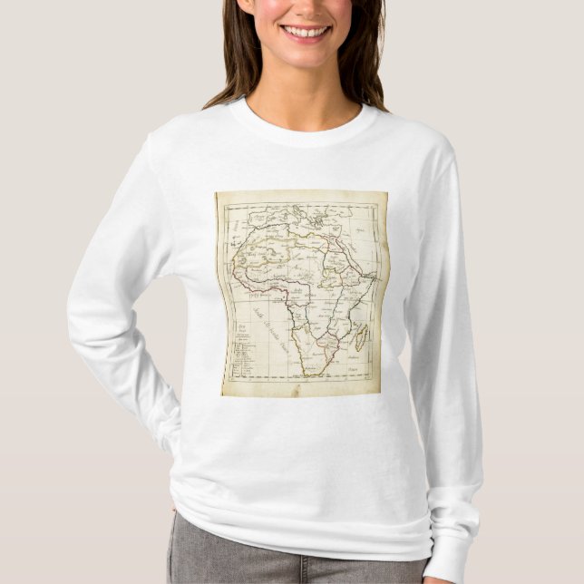 T-shirt L'Afrique, méditerranéenne (Devant)