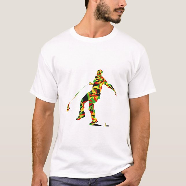 T-shirt L'Afrique pour l'Afrique par la Partie de jambes (Devant)