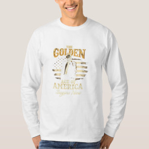 T-shirt L'âge d'or de l'Amérique commence maintenant Trump