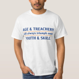 T-shirt L'âge et la trahison triompheront toujours de la