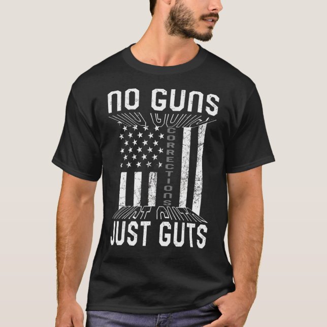 T-shirt L'agent correctionnel vient juste d'avertir le dra (Devant)